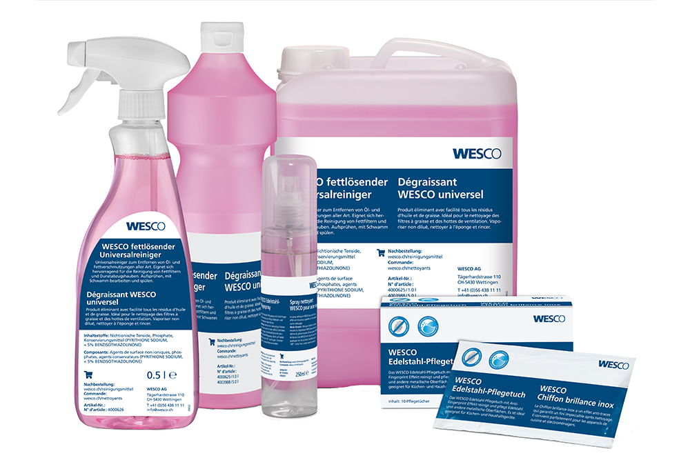 WESCO Reinigungs-und Pflegemittel