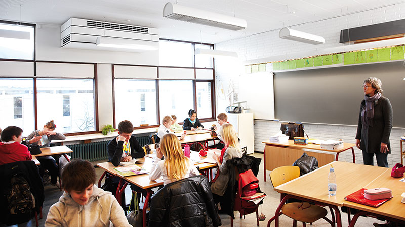 Gute Luft im Schulzimmer