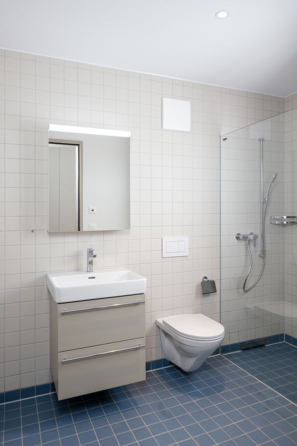 Modernes Bad in 3½-Zimmer-Wohnung Cosmos